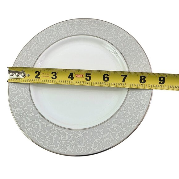 Mikasa PARCHMENT L3438 Fine China 8 ¼” Salad Luncheon Plates – Set of 4 - Picture 10 of 16